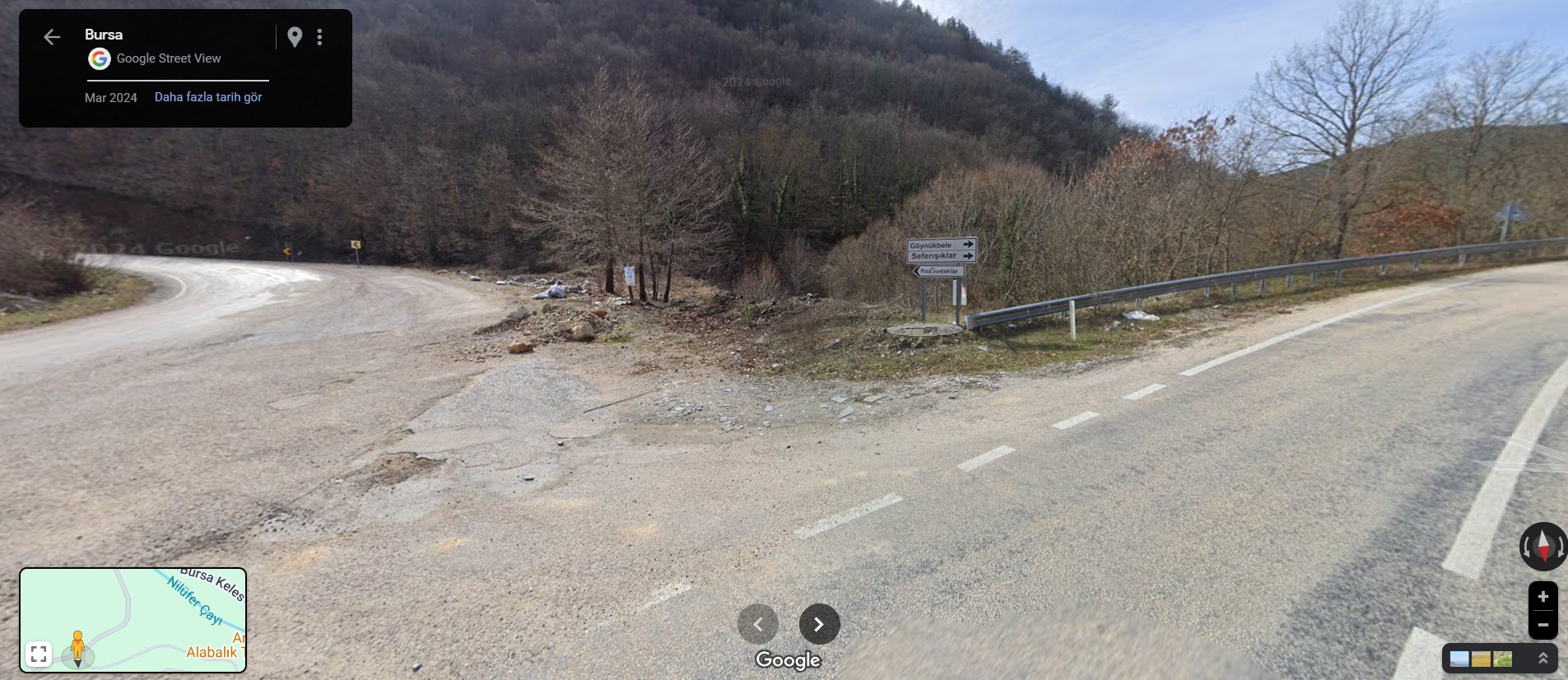 Kozbudaklar yol ayrımı